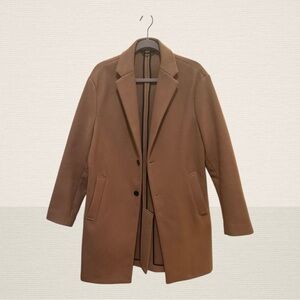 Zara 4-Way Brown Trench Coat Wool Blend